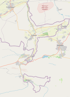 Офтобруй на карте