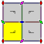 Wallpaper group diagram pmm square.svg