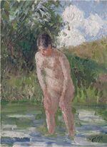 Camille Pissarro - Baigneuse les pieds dans l’eau (PD 1106).jpg