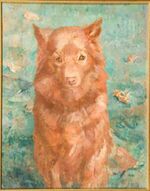 Dog by Petrov-Vodkin (1919, NIM RAH).jpg