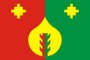 Flag of Oktyabrskoe rural settlement (Poretsky district).png