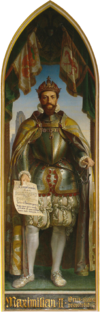 Kaisersaal Frankfurt am Main, Nr. 40 - Maximilian II., (Alfred Rethel).png