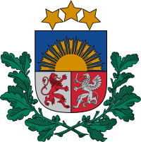 Latvijas Republikas papildinātais mazais ģerbonis.svg