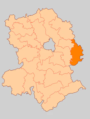 Марьинское сельское поселение на карте