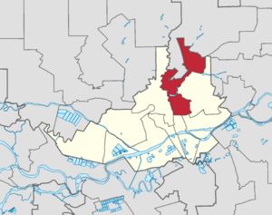 Rostov-on-Don city (Russia) Voroshilovsky district.png