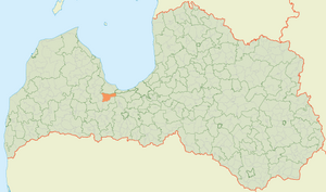Слампская волость на карте