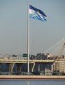 Флагшток возле метро «Зенит». Санкт-Петербург. Апрель 2023.JPG