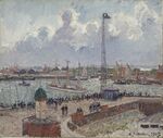 Camille Pissarro - L’Anse des Pilotes et le brise lames est, Le Havre (PD 1512).jpg