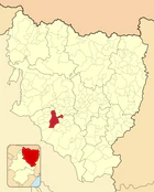 Расположение муниципалитета на карте провинции