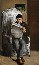 Le Père du peintre, lisant L'Événement, par Paul Cézanne.jpg