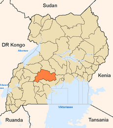 Мубенде на карте