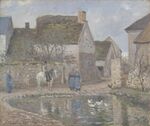 The Pond at Ennery by Camille Pissarro 1874.jpeg