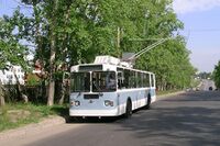 Троллейбус ЗиУ-682Г, прошедший КВР, в Нижнем Новгороде, 2005&nbsp;г.
