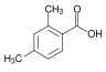 2,4-dimethylbenzoic acid.svg