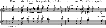 BWV 244 Incipit Nr. 76b Herr, wir haben.svg