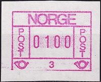 Norway 1978 variable value stamp 3 0100 Mi 1.jpg