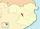 Расположение муниципалитета на карте провинции