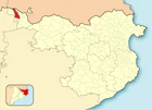 Расположение муниципалитета на карте провинции