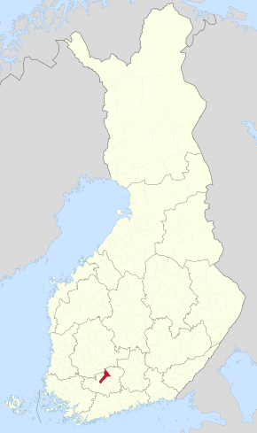 Hattula sijainti Suomi.svg