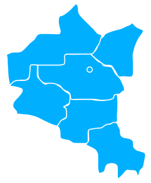 Журоминский повет на карте