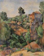 Paul Cézanne - Bibémus Quarry (Carrière de Bibémus) - BF34 - Barnes Foundation.jpg