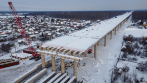 Эстакада моста и