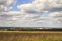 View of the city Ishimbay from the microdistrict Kuz'minovka.jpg