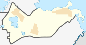 Висагинское самоуправление на карте