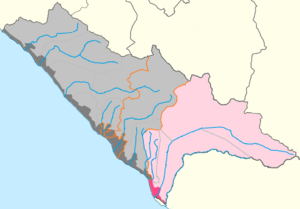 Адлерский район на карте