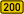 Bundesstraße 200 number.svg