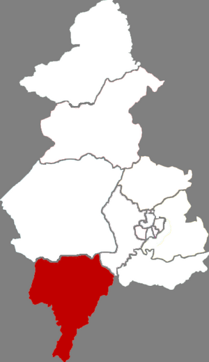 Ляочжун на карте