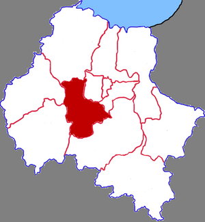 Чанлэ на карте