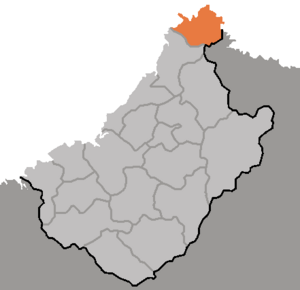 Чунган на карте