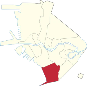 Малате на карте