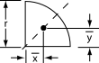 Quarter circle centroid.svg