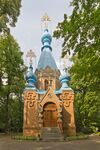 Russischer Kirchhof B-Tegel Friedhofskapelle 06-2014.jpg
