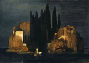 Arnold Böcklin - Die Toteninsel I (Basel, Kunstmuseum).jpg