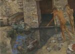 At the Silver source by Petrov-Vodkin (1921, Irkutsk).jpg