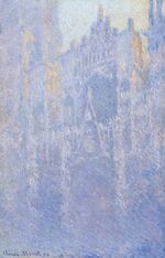 Claude Monet - Rouen Cathedral, Facade (Morning effect).JPG
