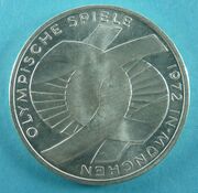 Аверс монеты Летние Олимпийские игры 1972