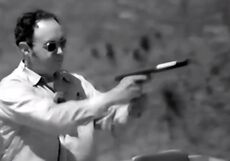 Pointing the Welrod gun.jpg