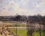 Tuileries Gardens Winter Afternoon 1899 Pissarro.jpg