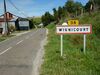 Wignicourt (Ardennes) city limit sign.JPG