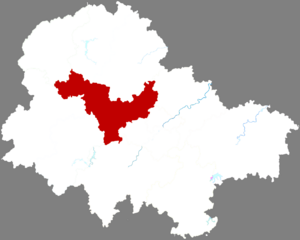 Минси на карте
