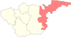 Вохтожское муниципальное образование на карте