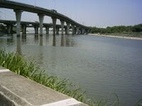 Kam Tin River and Castle Peak Road.jpg