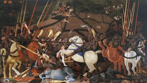 La batalla de San Romano, por Paolo Uccello.jpg