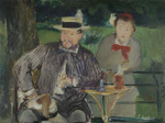 Manet, Édouard - Portrait d'Ernest Hoschedé et sa fille Marthe - Google Art Project.jpg