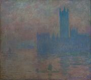 Monet - Le Parlement de Londres, effet de brouillard, 1903.jpg