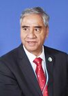 Prime Minister of Nepal, Shri Sher Bahadur Deuba, in Glasgow, Scotland on November 02, 2021 (1).jpg